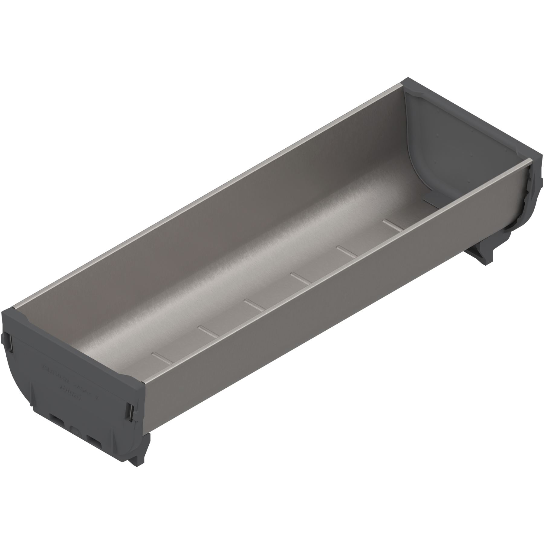 ORGA-LINE pojemnik, długość=264 mm, szerokość=88 mm, inox