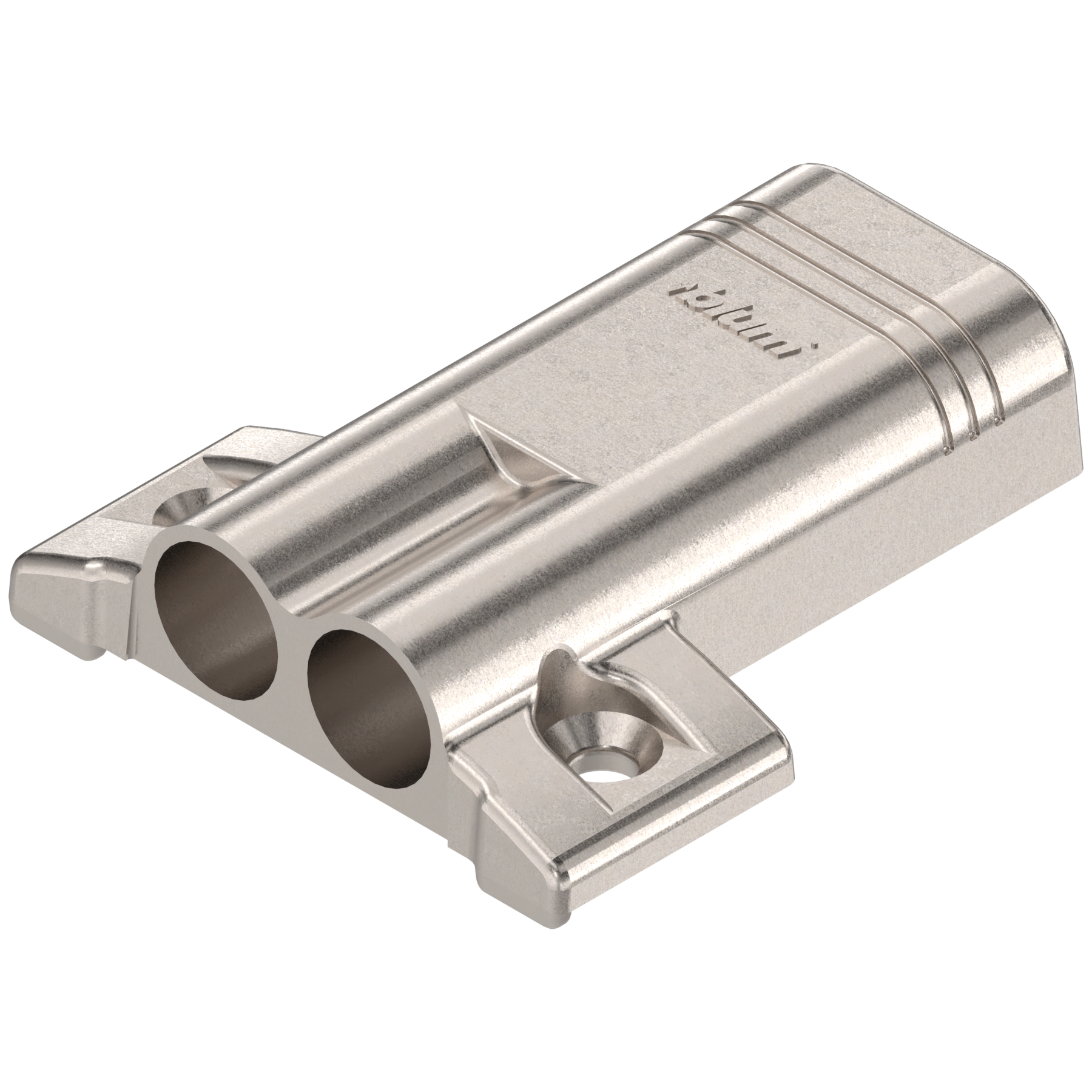 Adapter BLUMOTION, krzyżakowy (9,5/32), cynk, niklowany