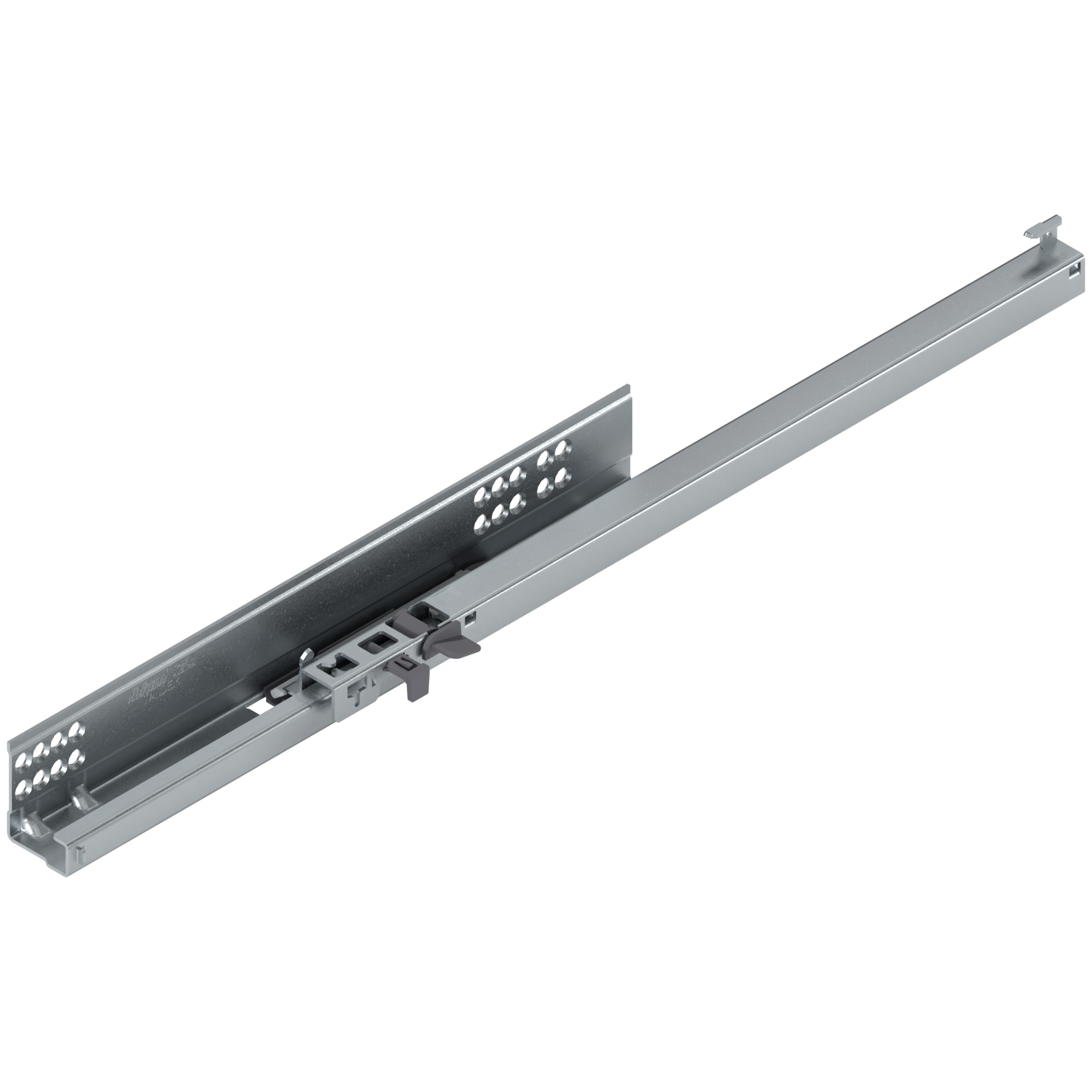 TANDEM BLUMOTION Częściowy wysuw, Prowadnica, 30 kg, dł.=510 mm, z bolcem mocującym, lewa, cynkowana
