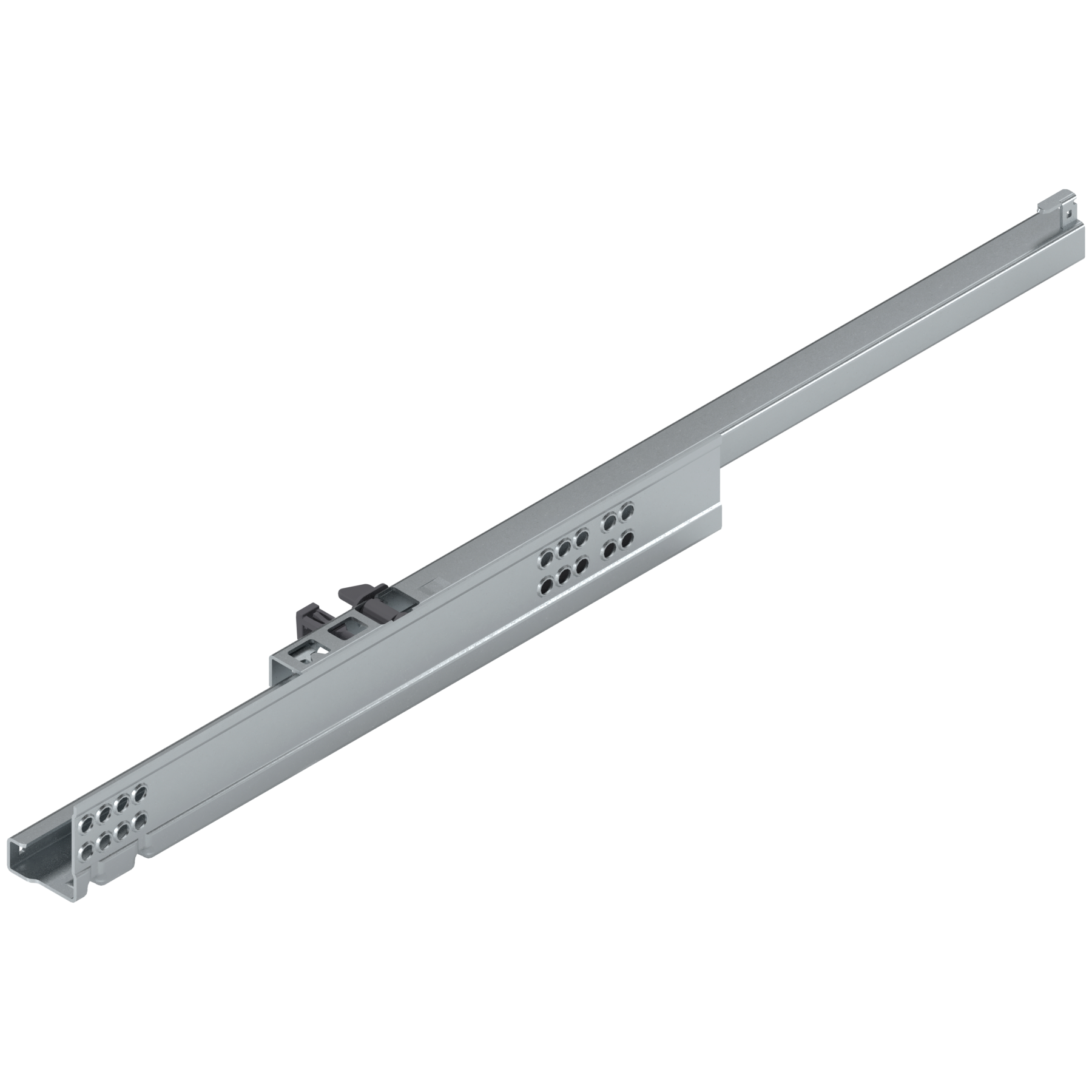 TANDEM BLUMOTION Częściowy wysuw, Prowadnica, 30 kg, dł.=535 mm, z bolcem mocującym, prawa, cynkowana