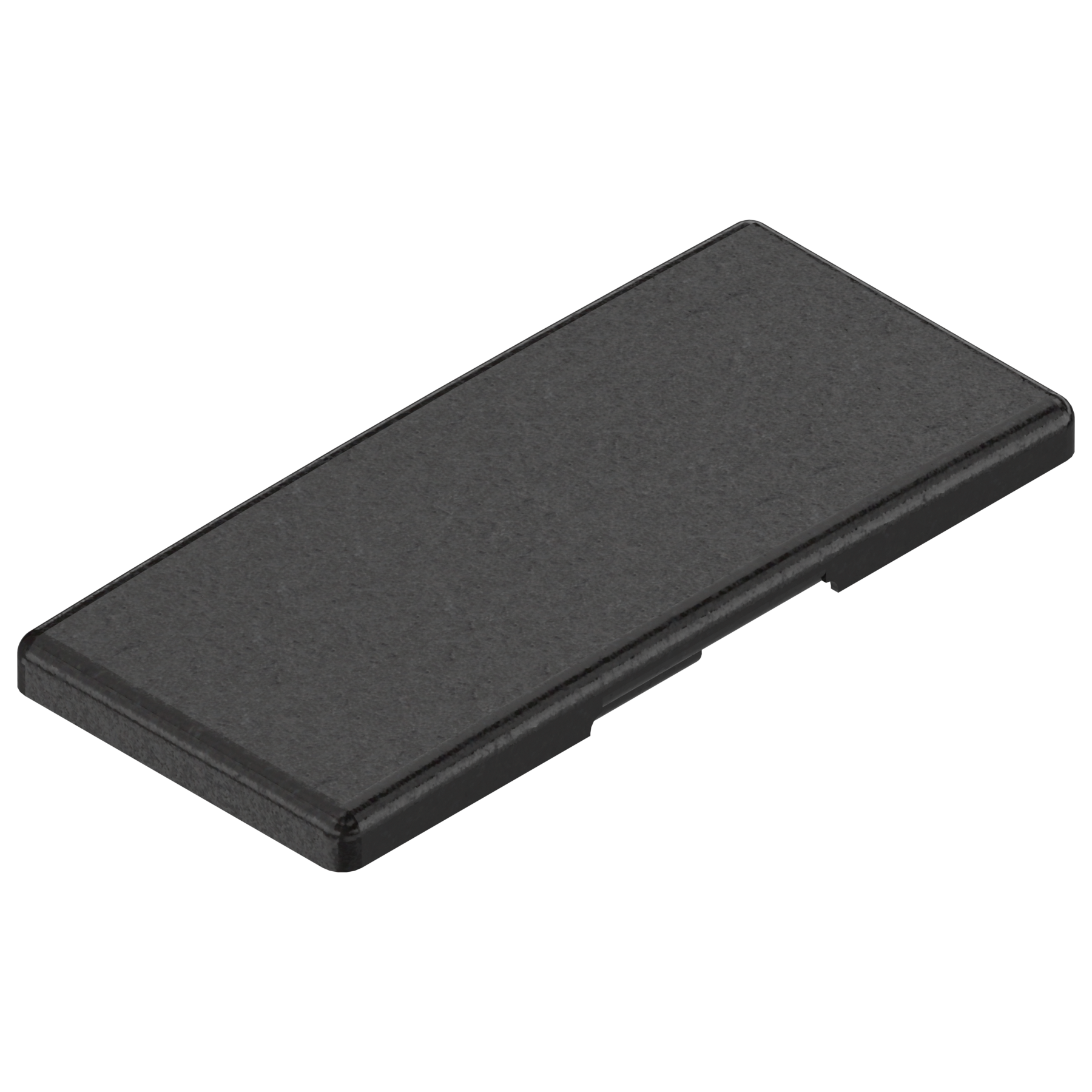 zaślepka zawiasu, Bez nadruku, czarny