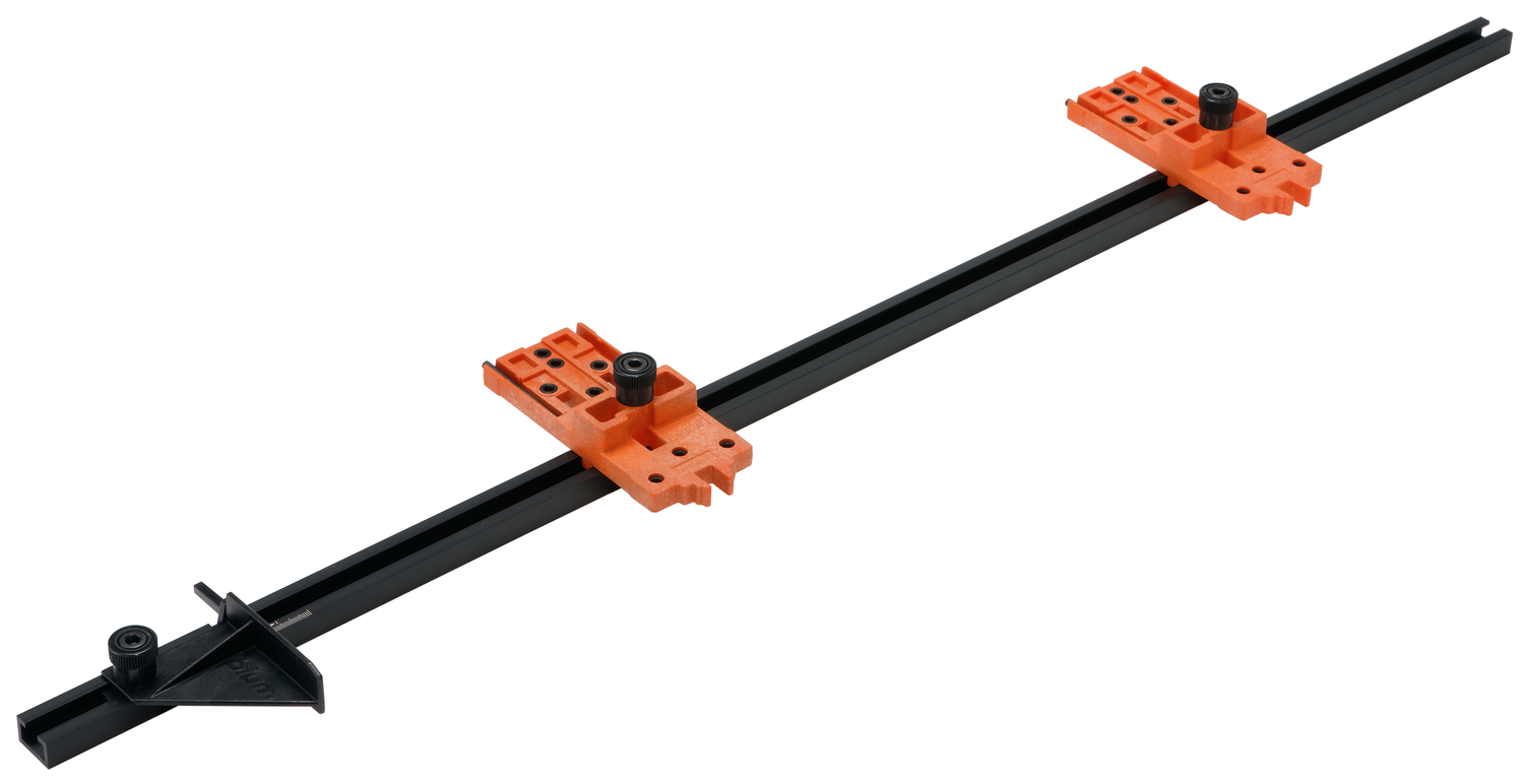 listwa montażowa, do Systemy zawiasów, pomarańczowe