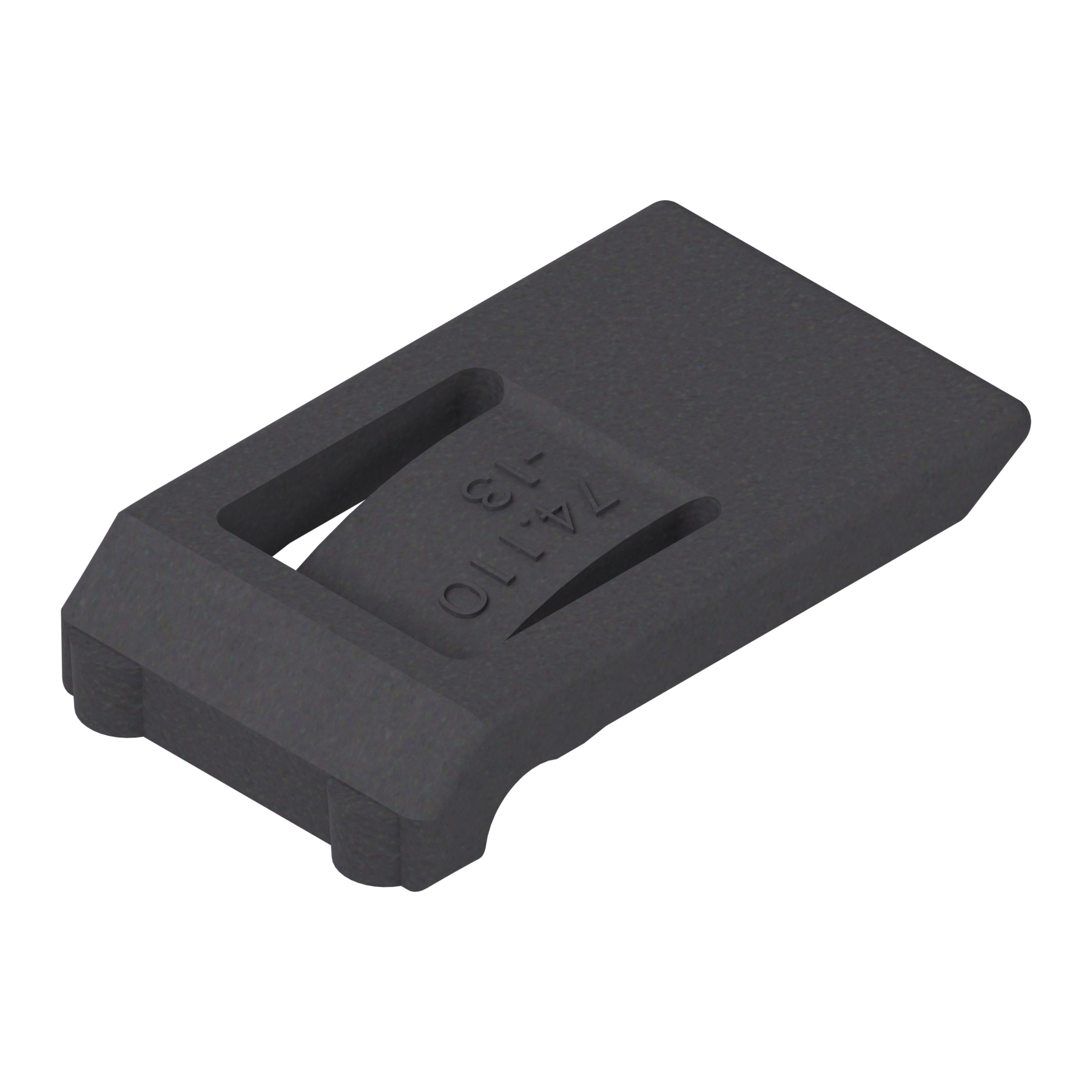 86° Ogranicznik kąta otwarcia do zawiasu 107°, czarny