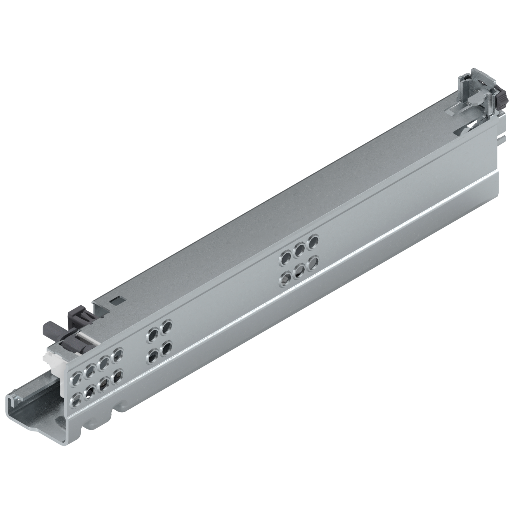 TANDEM plus BLUMOTION Pełny wysuw, Prowadnica, 30 kg, dł.=310 mm, z bolcem mocującym, prawa, cynkowana