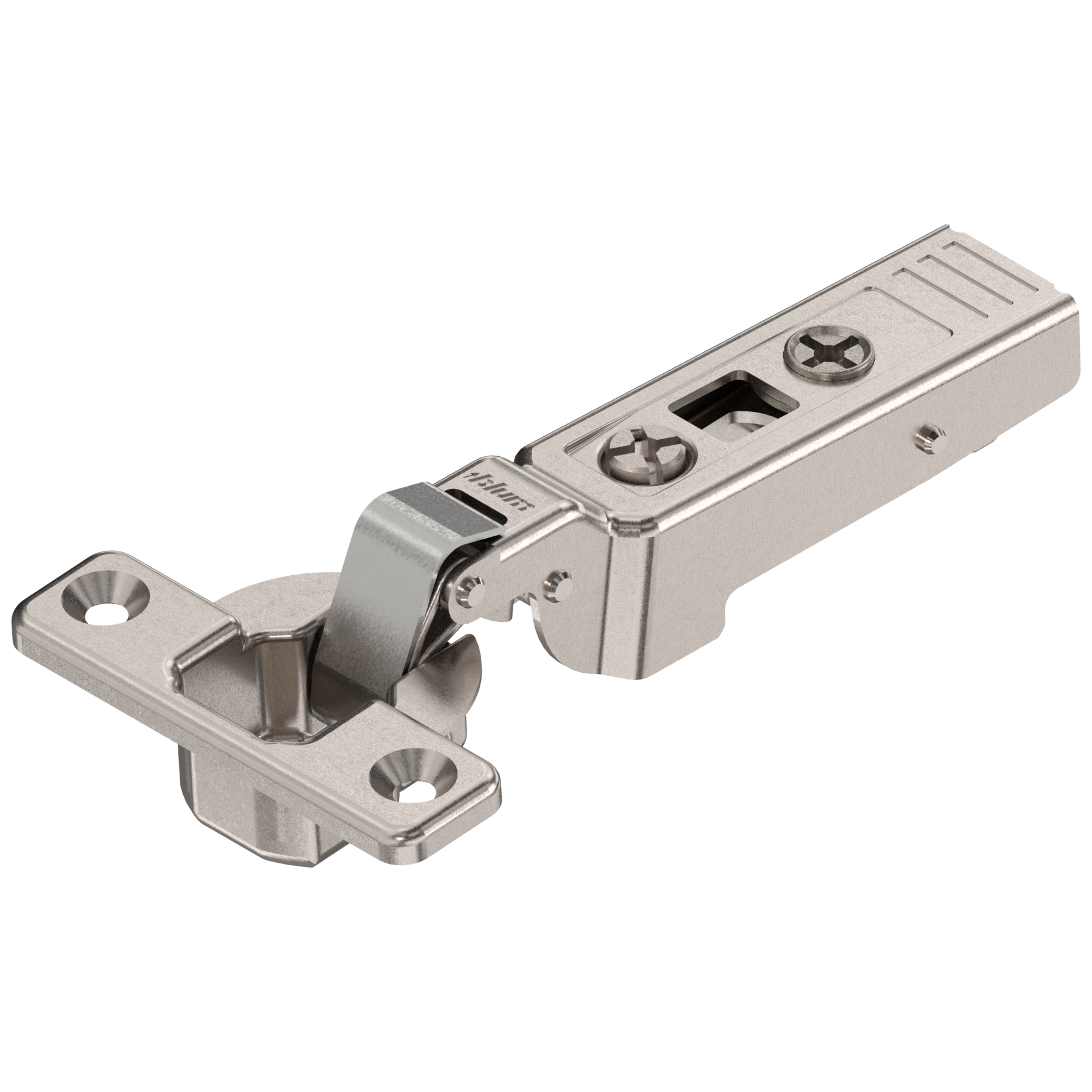 CLIP top zawias mini 94°, Drzwi bliźniacze, puszka: na wkręty, niklowany