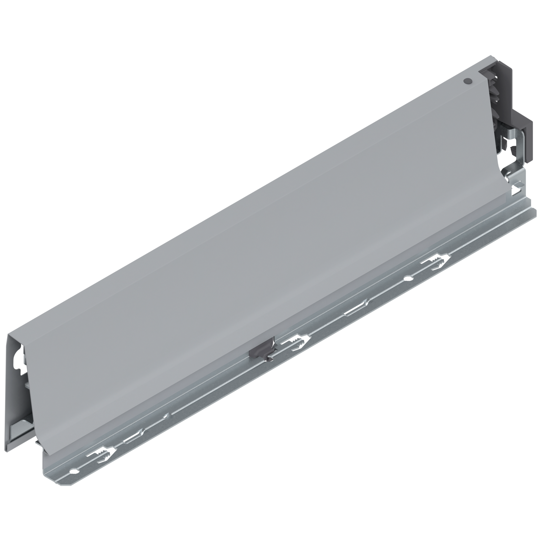 Bok szuflady TANDEMBOX, wysokość M (83 mm), dł.=400 mm, lewy, do TANDEMBOX intivo/antaro , R9006 szara