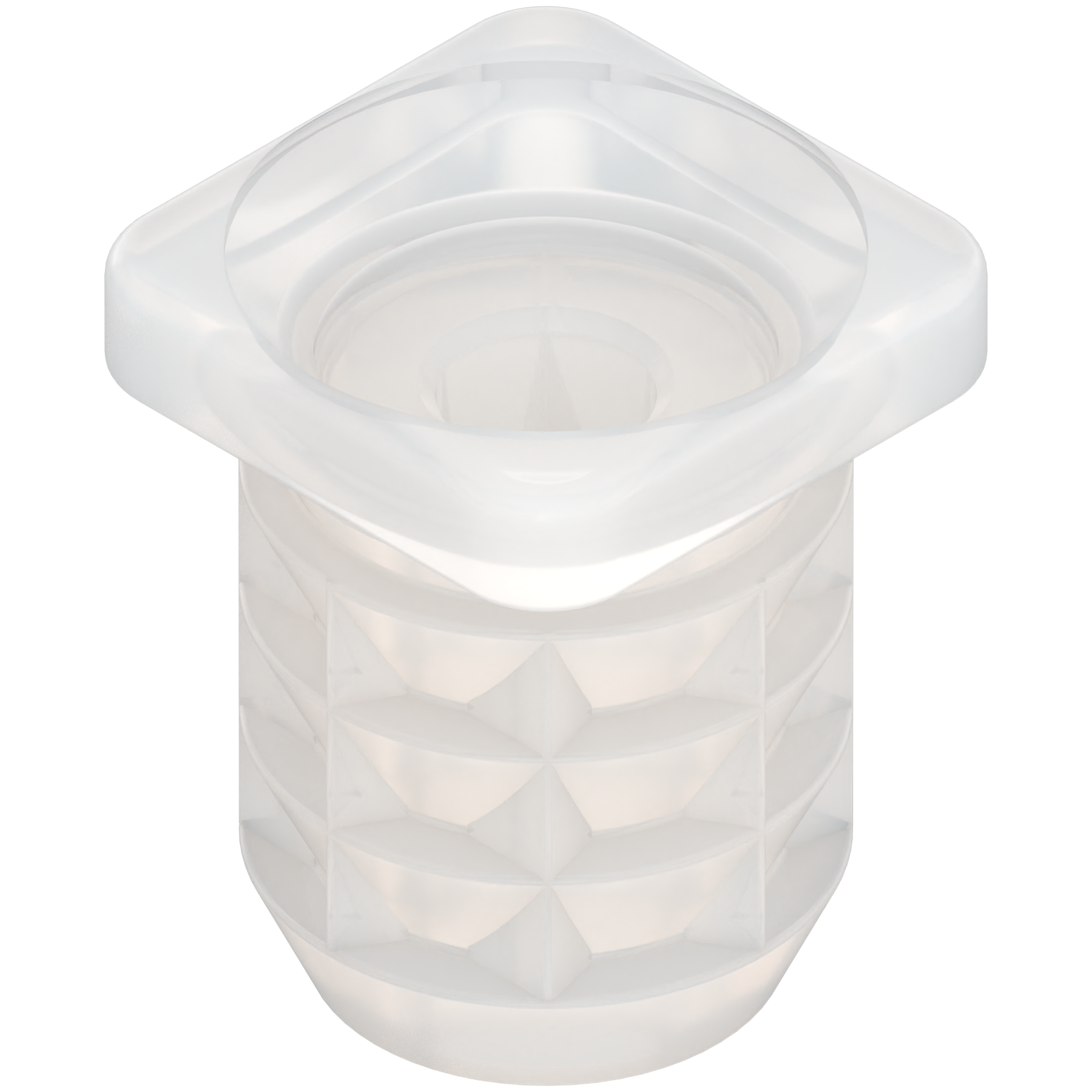 kołek wciskany, tworzywo, naturalna