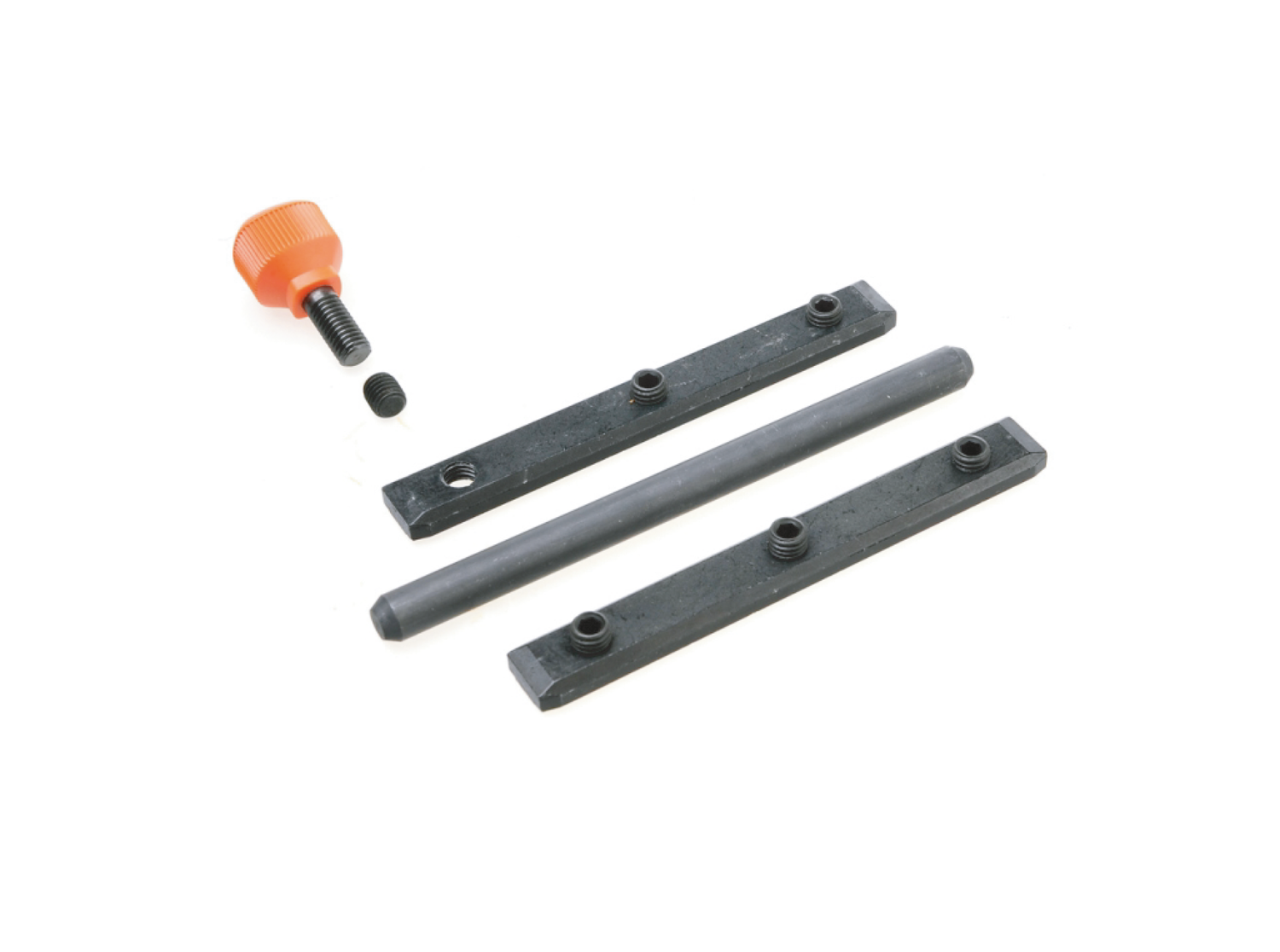 Łącznik liniałów, czarny