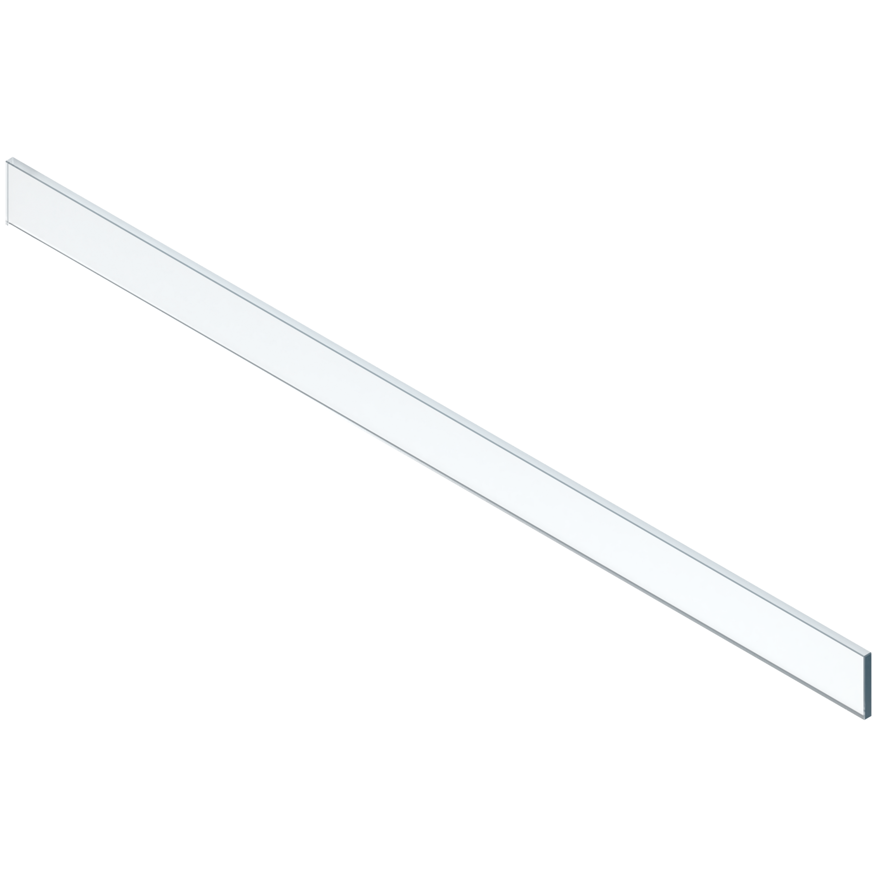 LEGRABOX element dekoracyjny - przód, wysokość C (70 mm), szer. korpusu KB=1200 mm (18/19 mm), szkło przezroczyste, do LEGRABOX pure/free, przejrzyste