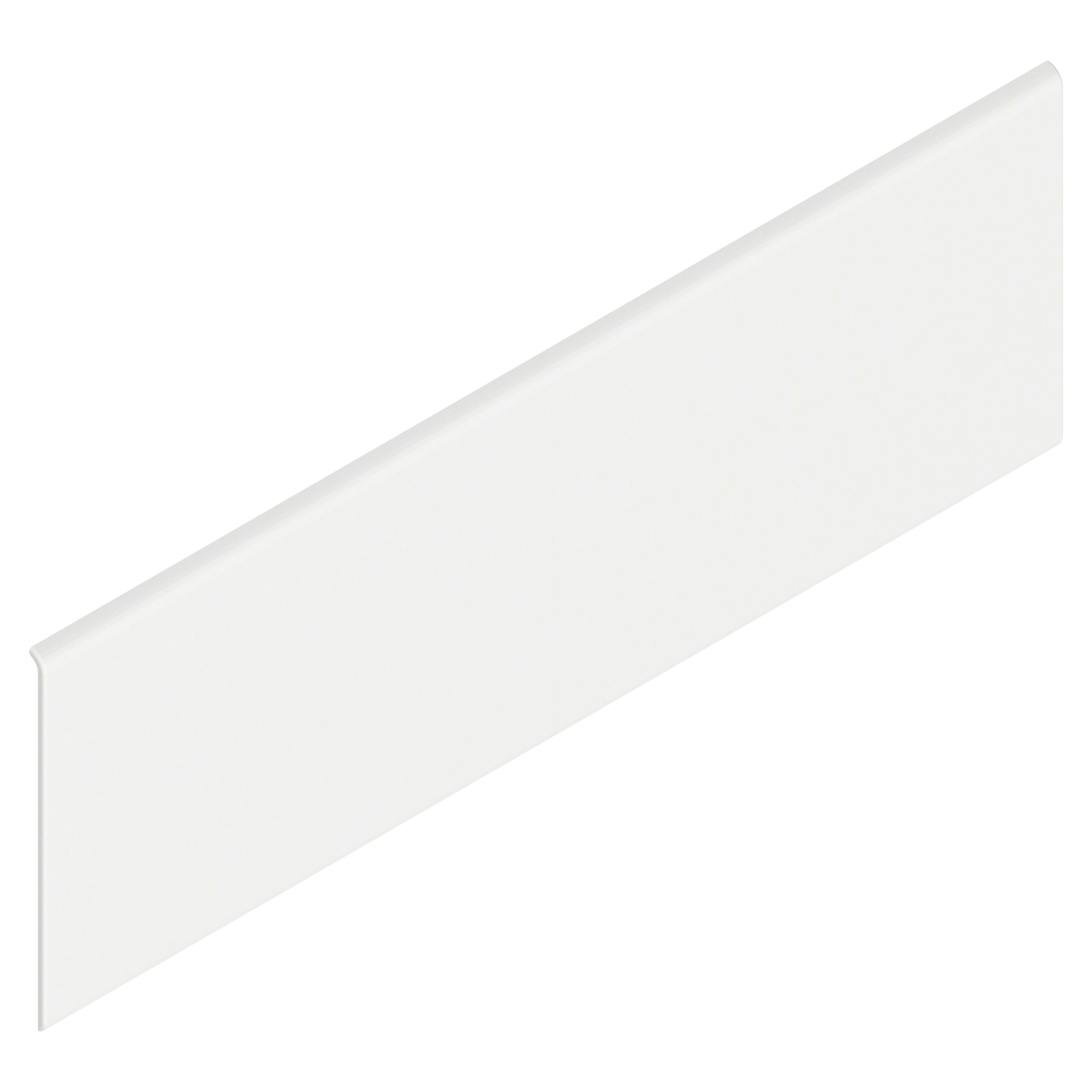 LEGRABOX Zaślepka, prawy , lewy, prostokątna, symetr., jedwabiście biały mat