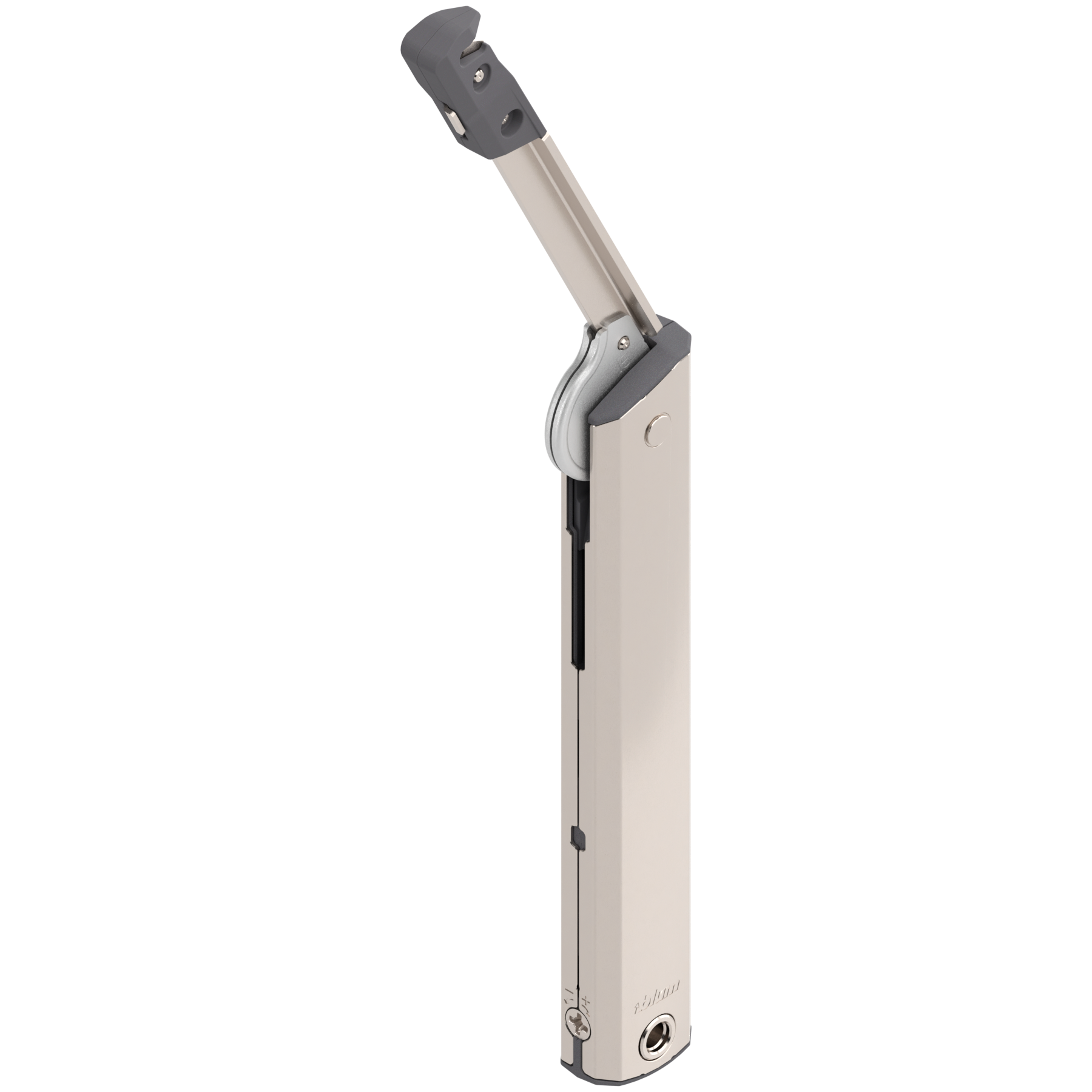 AVENTOS HK-XS do frontów uchylnych, siłownik, współczynnik mocy=800-1800 (siłownik jednostronny), niklowany