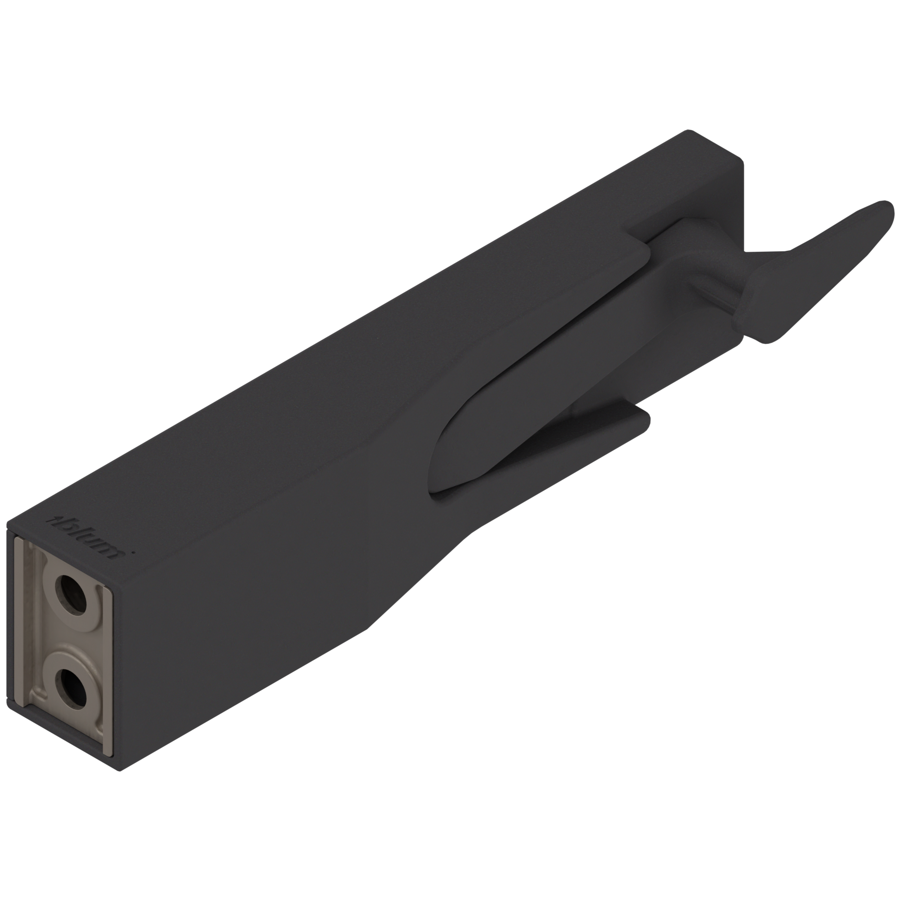 CABLOXX  Zestaw zaczepu (zaczep zamka, mocowanie zaczepu zamka, zaślepka zaczepu zamka), brunatnoczarny mat