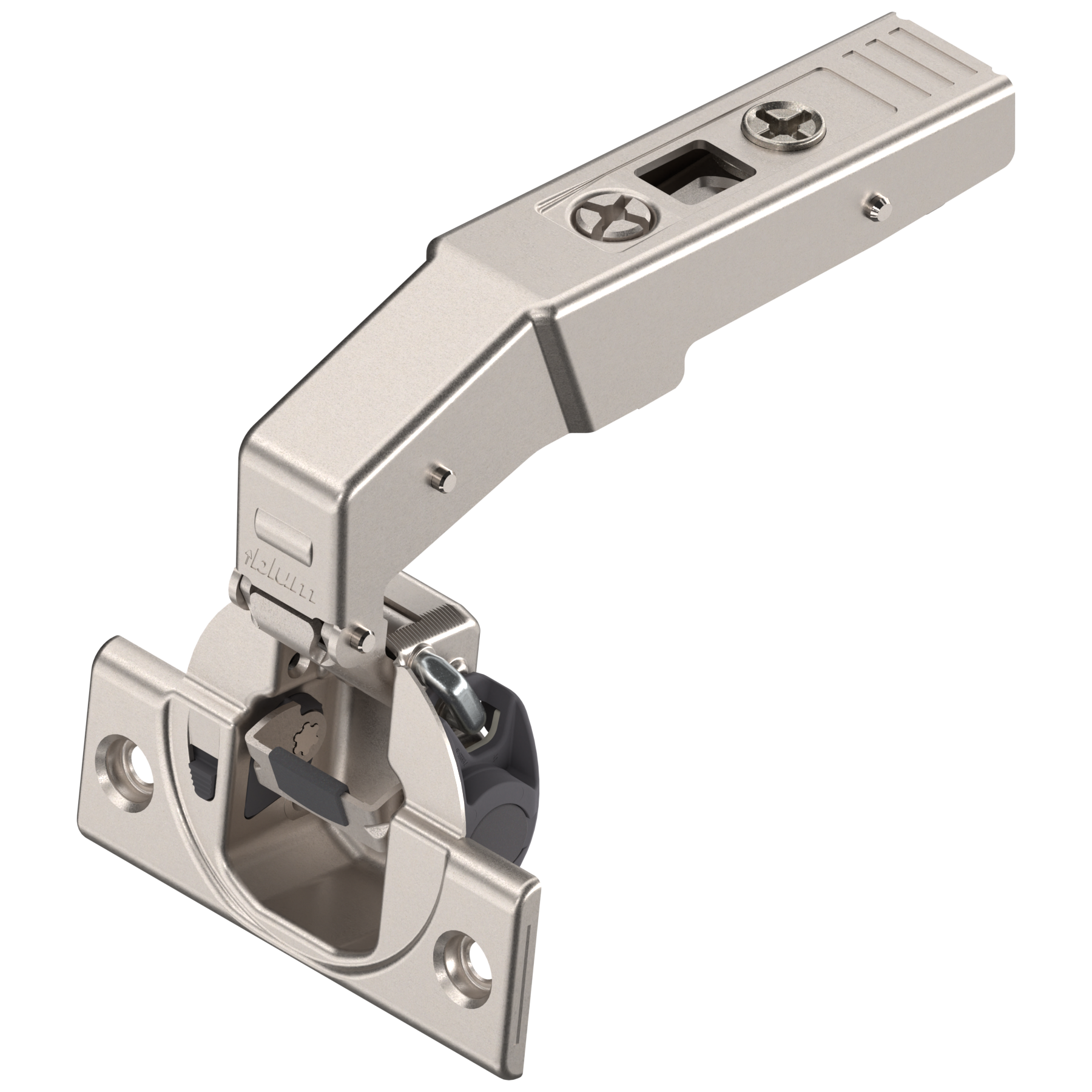 CLIP top BLUMOTION zawias do drzwi równoległych 83°, Wpuszczany, puszka: na wkręty, niklowany