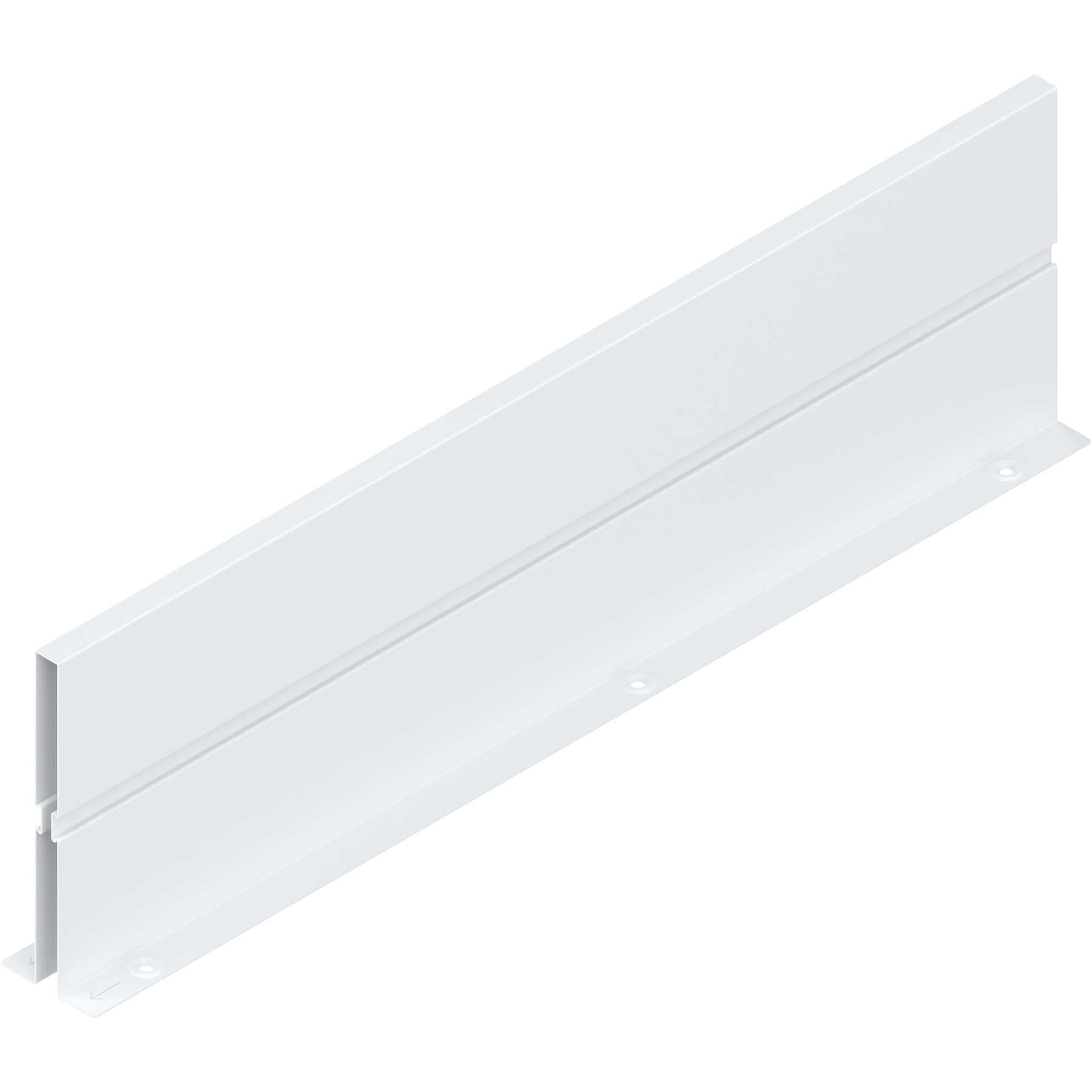 ORGA-LINE Ścianka działowa, dł.=550 mm, do szuflady z wysokim frontem TANDEMBOX intivo/antaro, biała