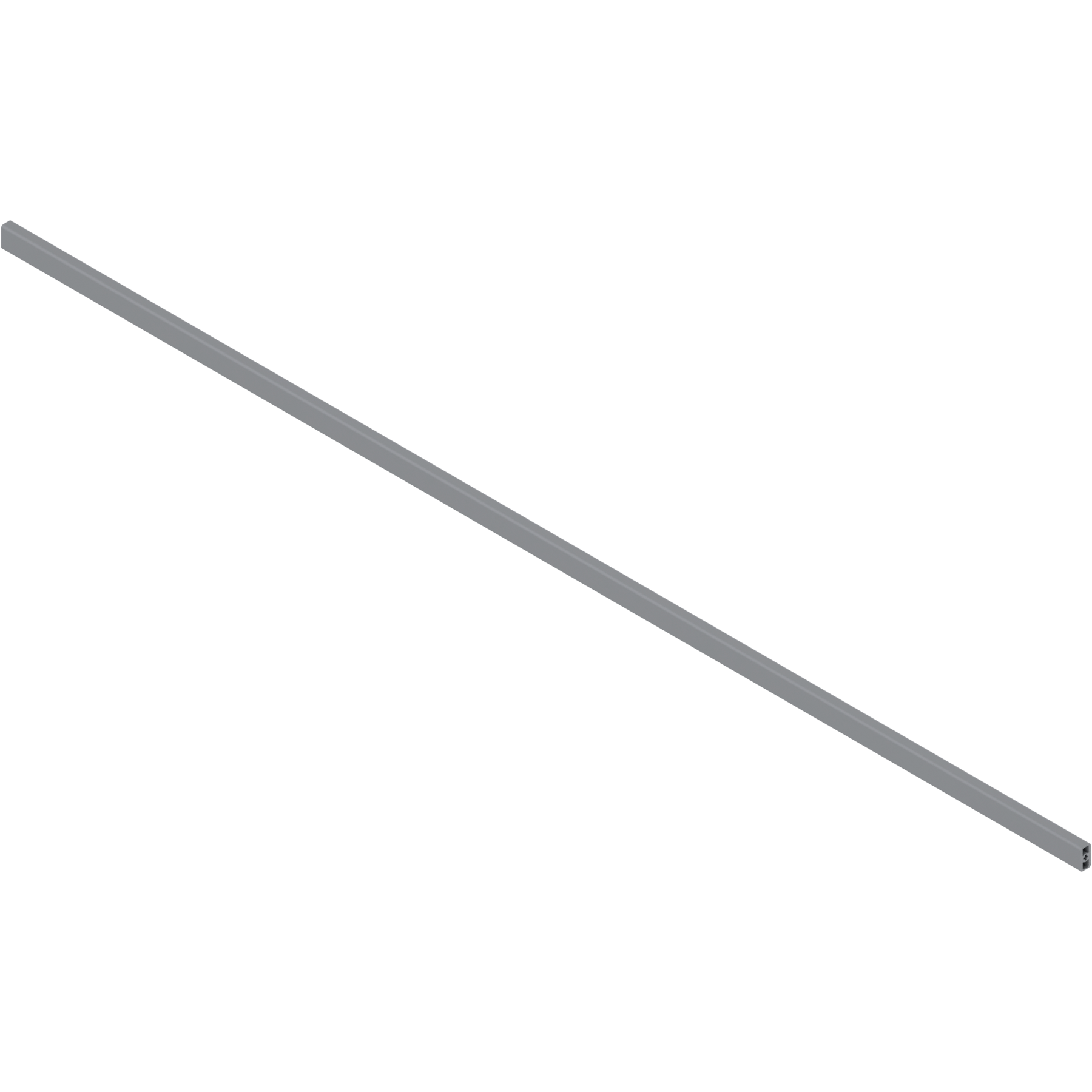 ORGA-LINE Reling poprzeczny, do Szuflada wewnętrzna wysoka, do szer. korpusu KB=1200 mm, długość=1046.3 mm, do przycięcia, do TANDEMBOX antaro, R9006 szara