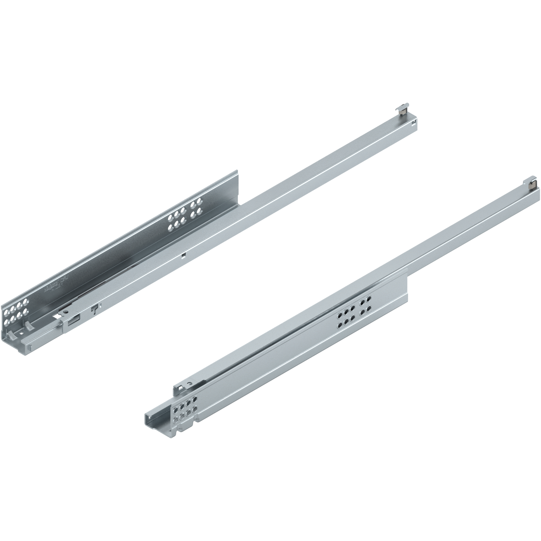 TANDEM BLUMOTION Częściowy wysuw, Prowadnica, 30 kg, dł.=550 mm, do Grubość płyty 17-19 mm, wymaga sprzęgła, lewa/prawa, cynkowana
