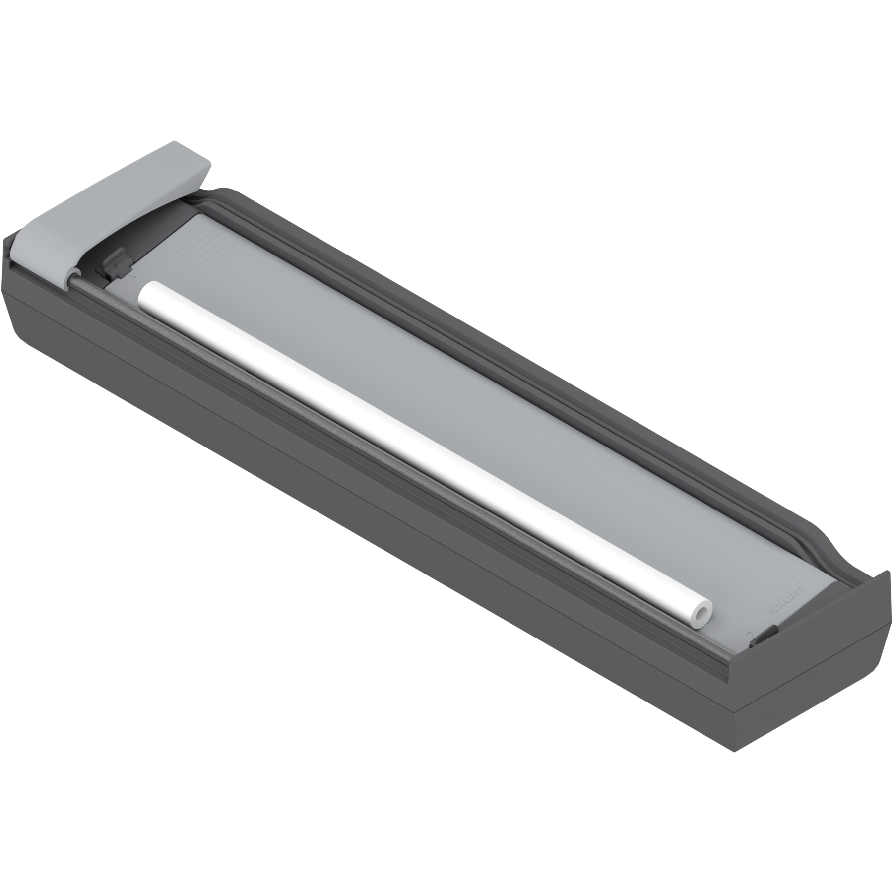 ORGA-LINE obcinarka do folii spożywczej (z folią), R737ciemnoszary/jasnoszary