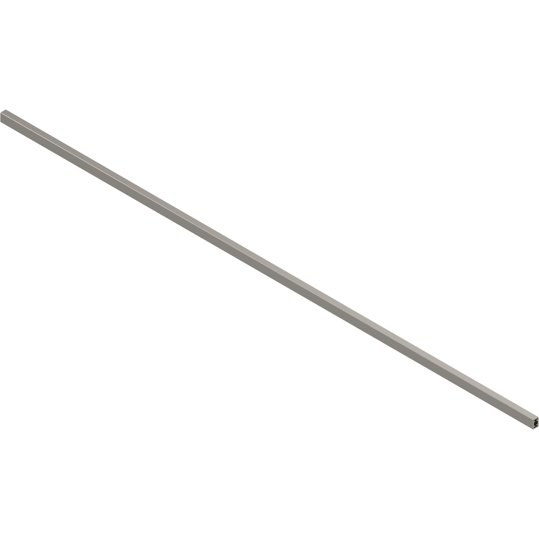 LEGRABOX Reling poprzeczny, do szer. korpusu KB=1200 mm, długość=1080 mm, do przycięcia, anodowane z efektem stali nierdzewnej