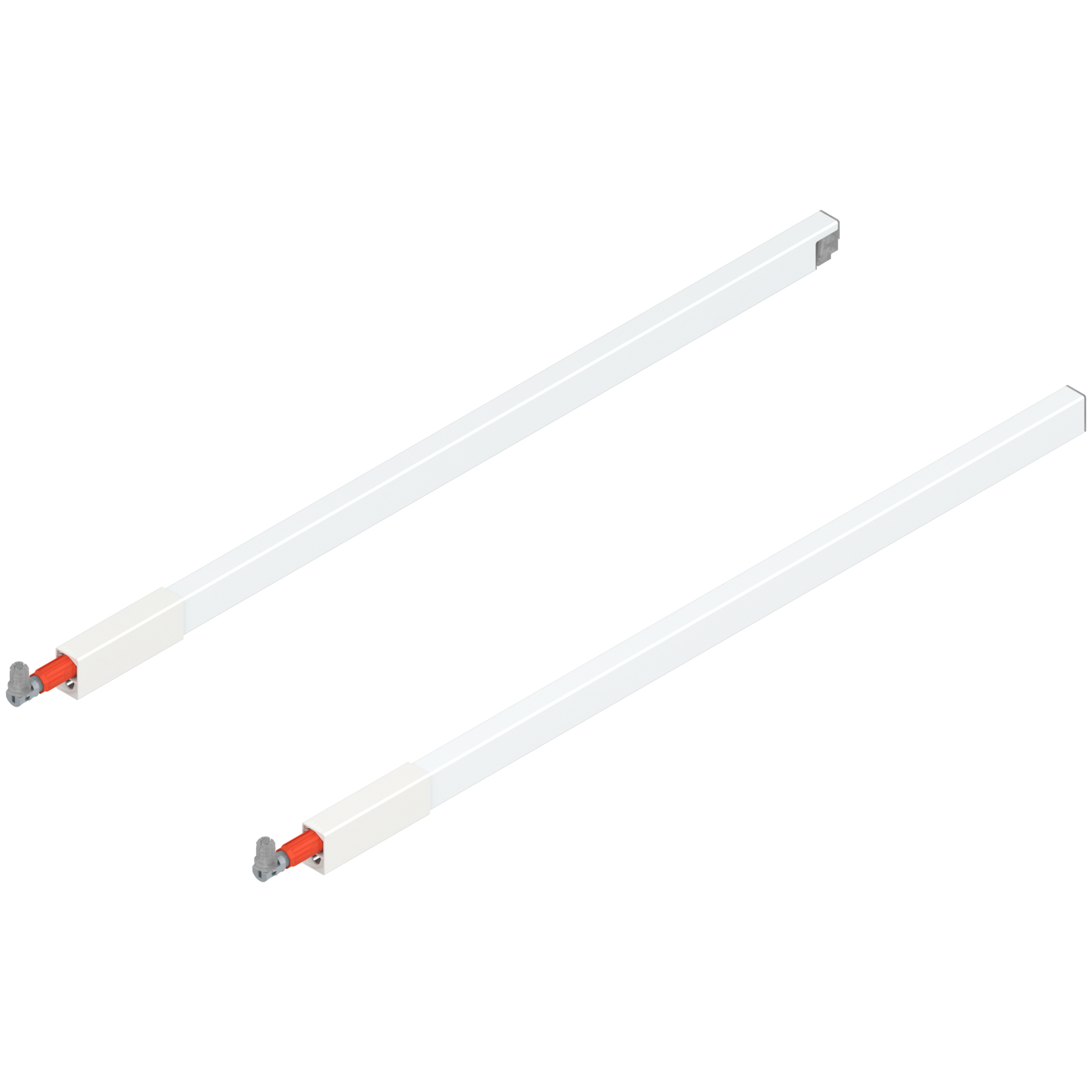 Reling podłużny TANDEMBOX  (górny), do szuflady z wysokim frontem, dł.=600 mm, lewy/prawy, do TANDEMBOX antaro, do , biała