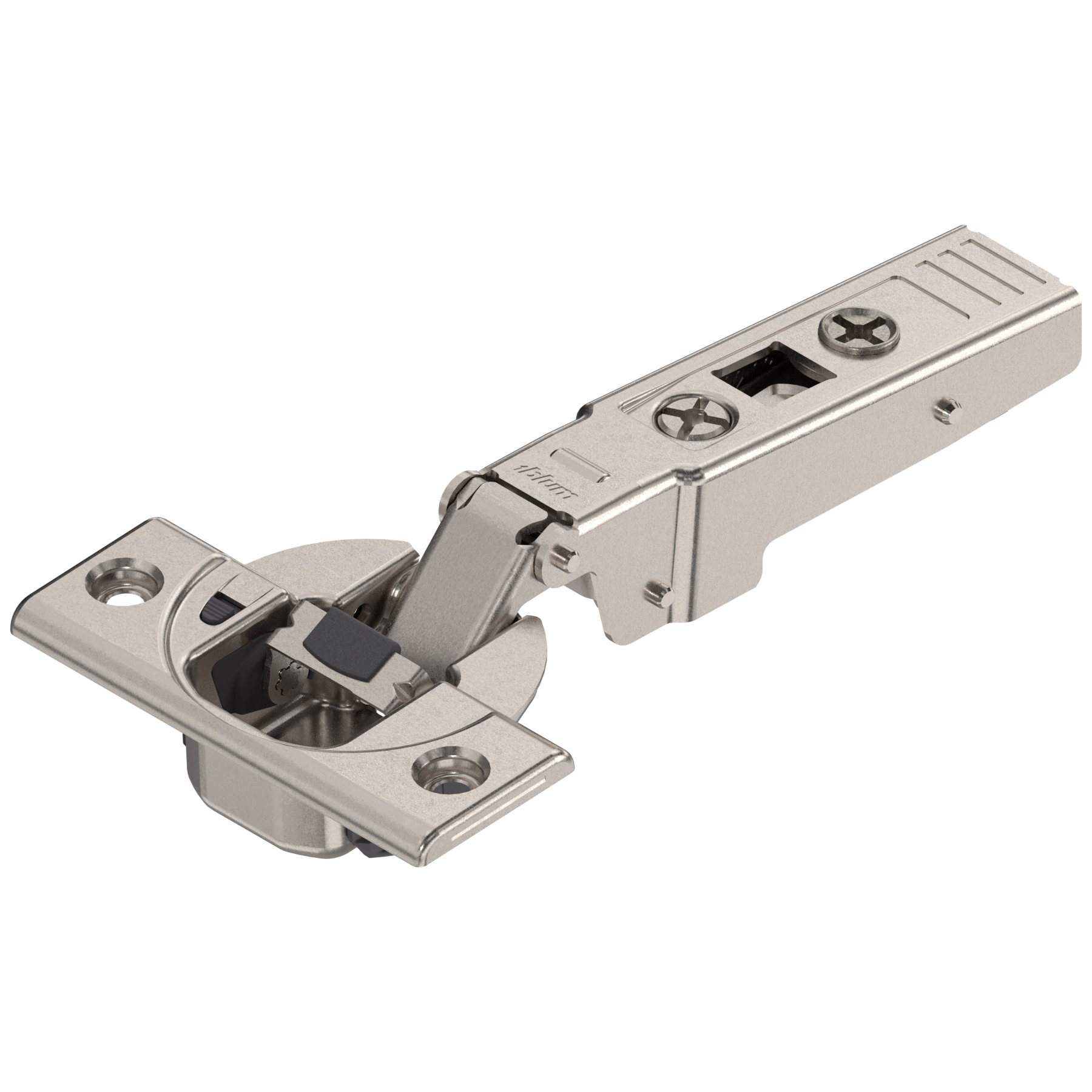 CLIP top BLUMOTION zawias do drzwi profil. 95°, Drzwi nakładane, puszka: na wkręty, niklowany