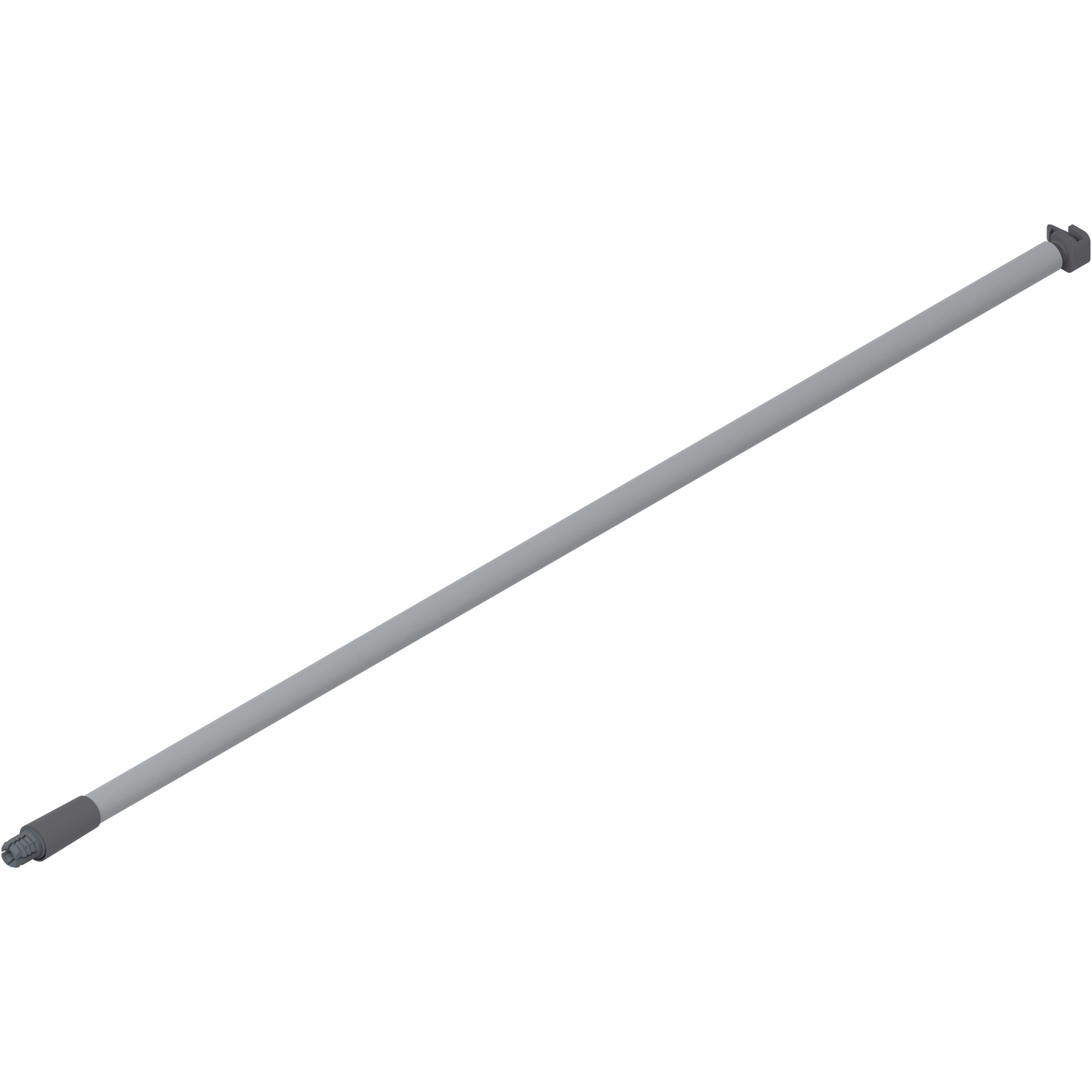 Reling podłużny METABOX  (prawy/lewy), dł.=500 mm, R9006 szara