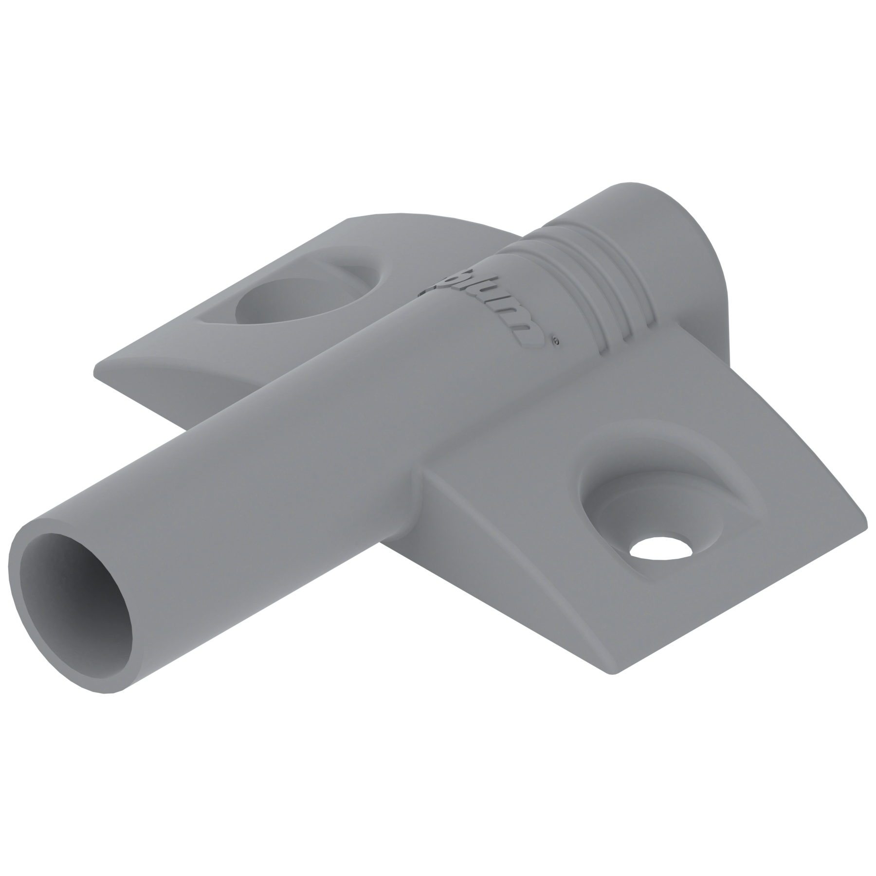 Adapter BLUMOTION w prowadniku, krzyżakowy (37/32), tworzywo, R7036 platynowoszara