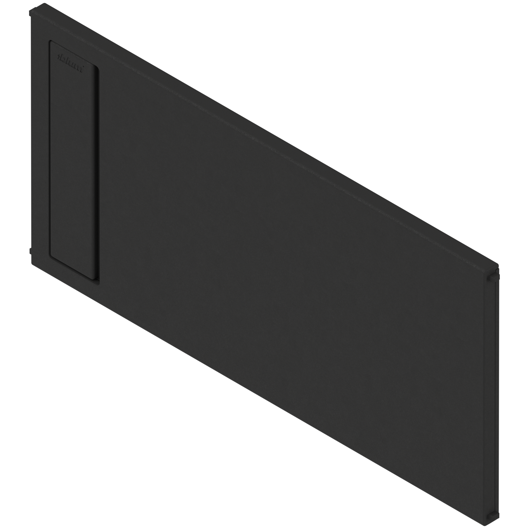 AMBIA-LINE listwa poprzeczna, do LEGRABOX/MERIVOBOX do szuflady z wysokim frontem (ZC7F400RSP), tworzywo, czarny mat