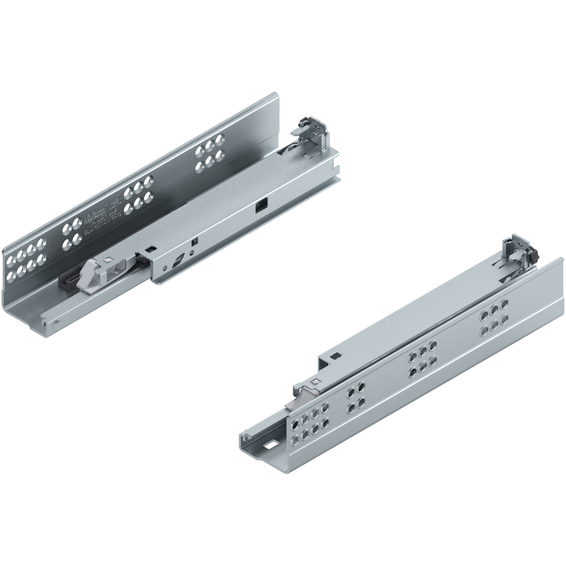 TANDEM BLUMOTION Pełny wysuw, Prowadnica, 30 kg, dł.=250 mm, wymaga sprzęgła, lewa/prawa, cynkowana