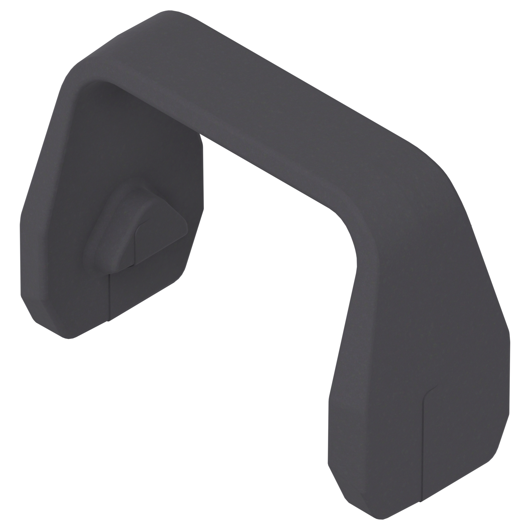 92° Ogranicznik kąta otwarcia do zawiasu kątowego 155°, ciemnoszara