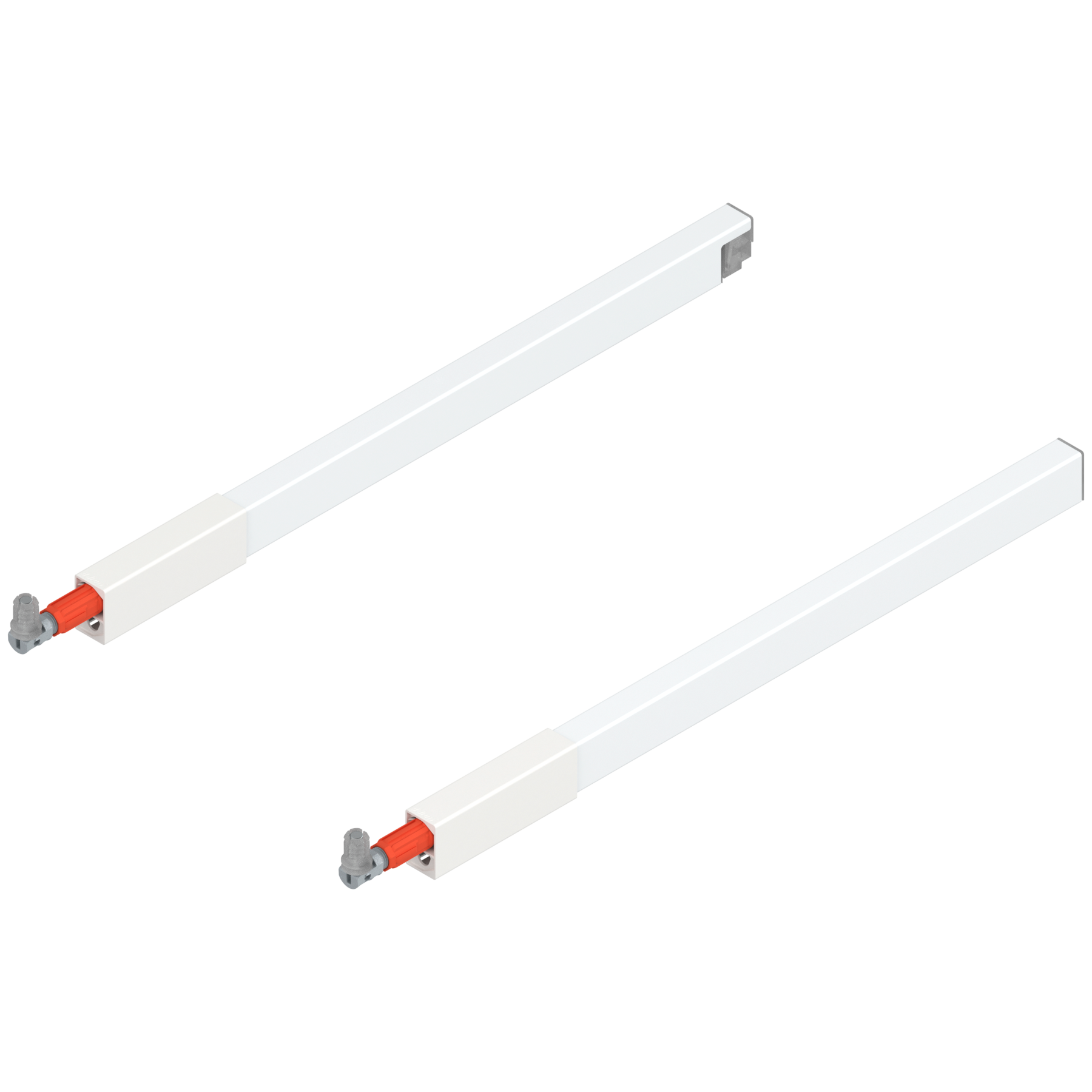 Reling podłużny TANDEMBOX  (górny), do szuflady z wysokim frontem, dł.=400 mm, lewy/prawy, do TANDEMBOX antaro, do , biała