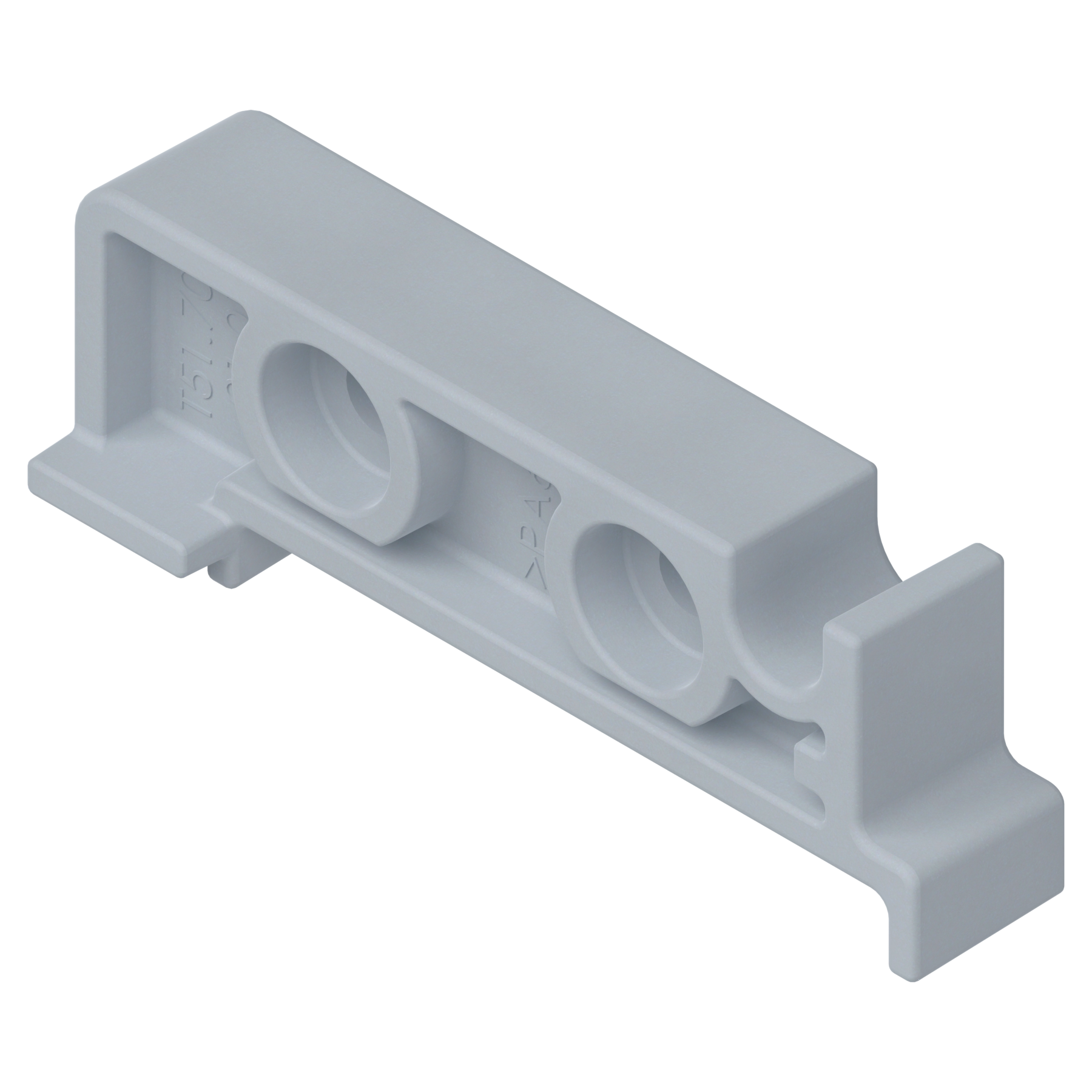 TANDEM/MOVENTO Zaczep tylny prowadnicy, symetr., naturalna