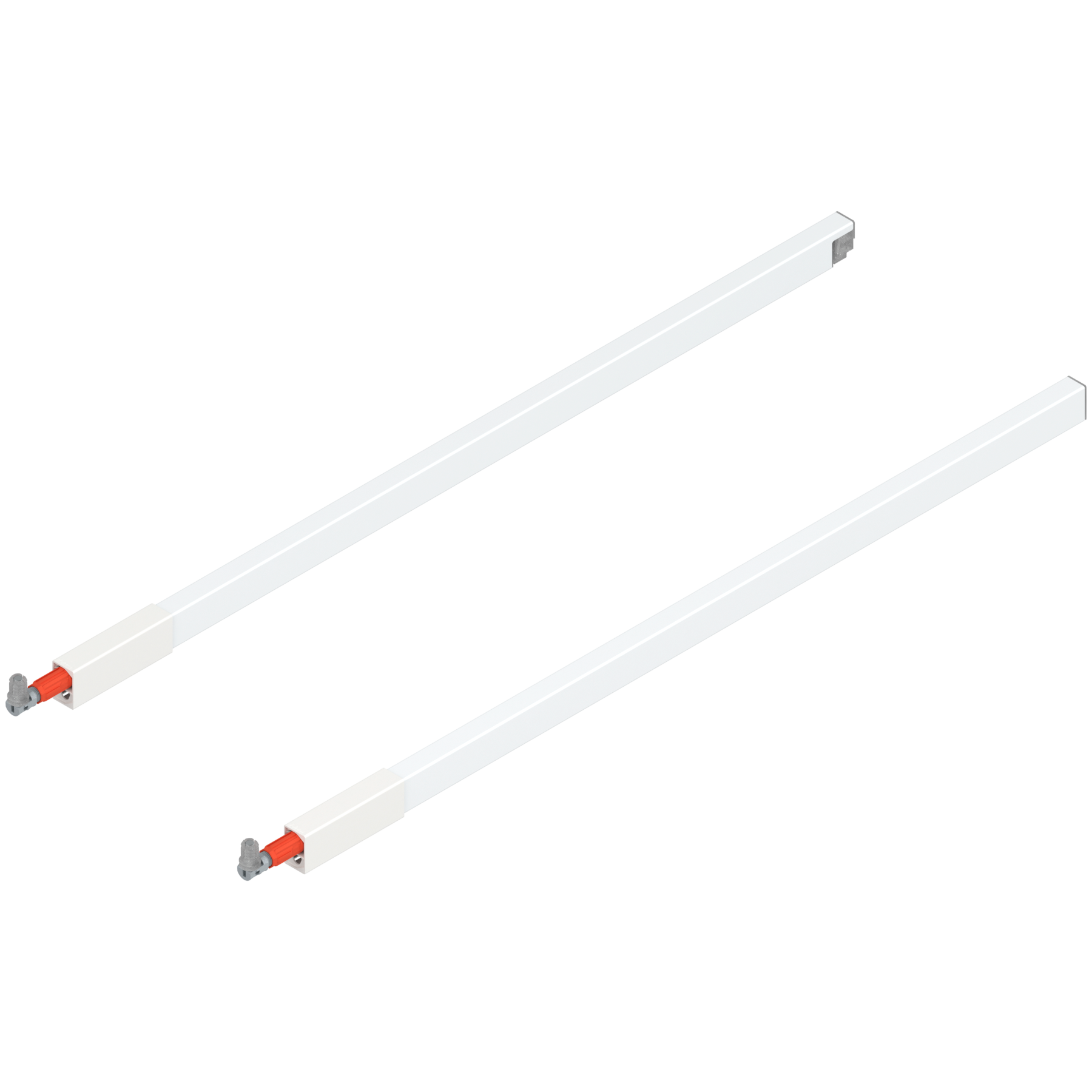 Reling podłużny TANDEMBOX  (górny), do szuflady z wysokim frontem, dł.=650 mm, lewy/prawy, do TANDEMBOX antaro, do , biała