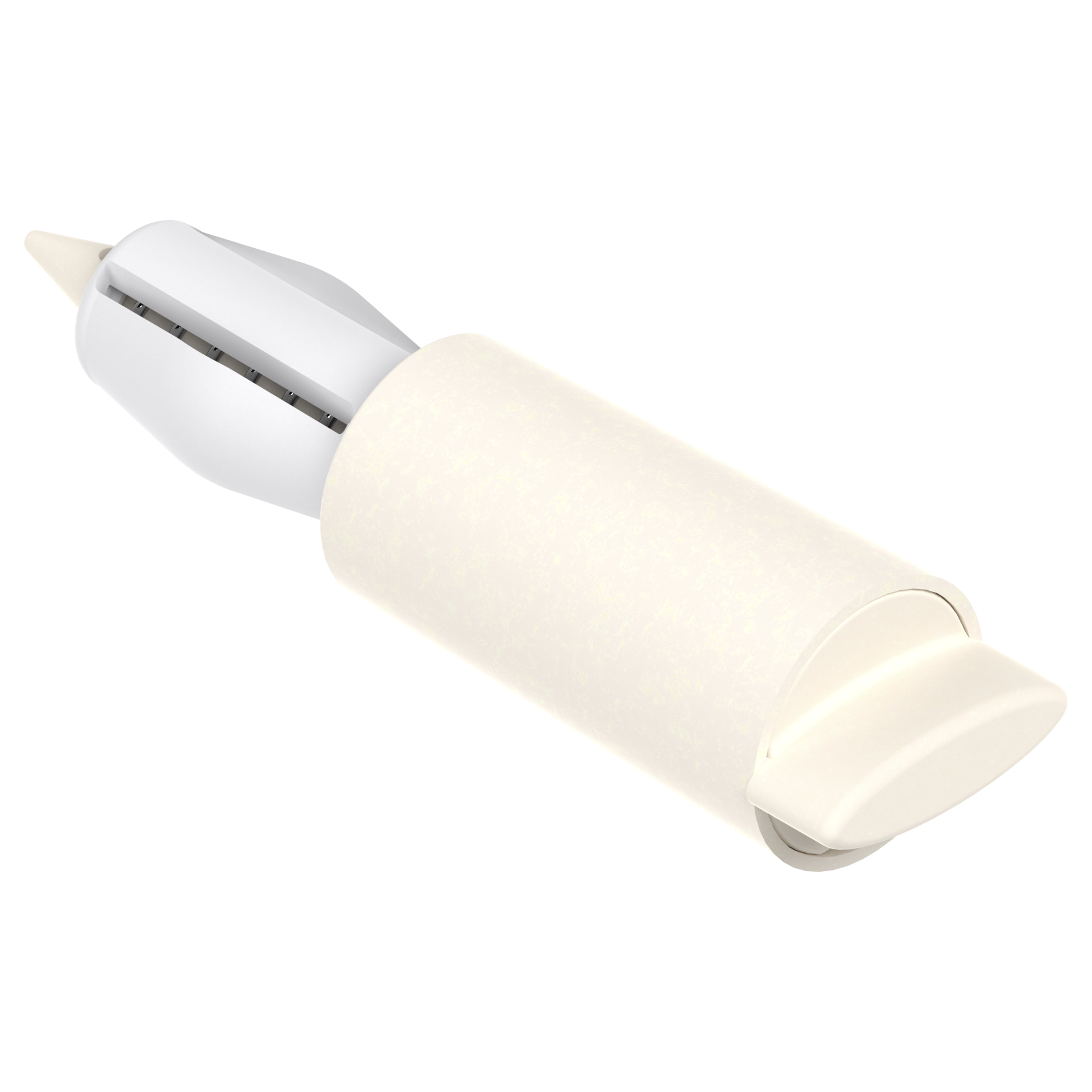 ORGA-LINE Uchwyt relingu poprzecznego, do BOXSIDE, ze sprężyna, R9001 kremowo-biała