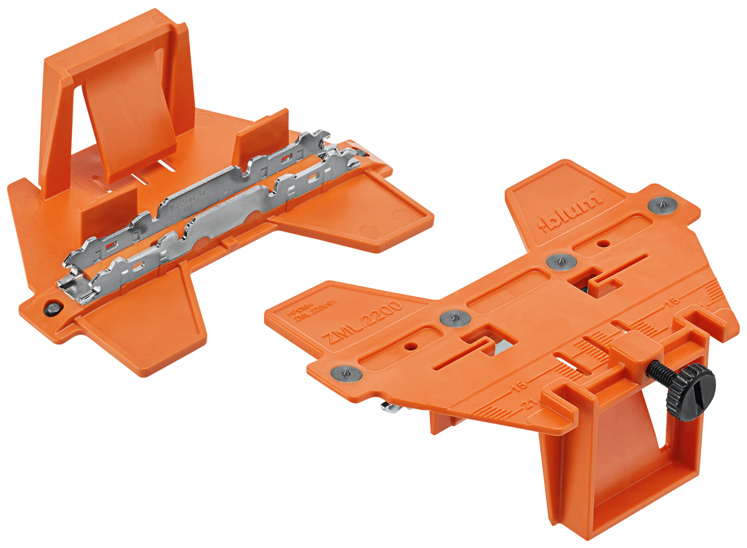 wzornik punktowy, do Mocowanie frontu AVENTOS HK top, pomarańczowe